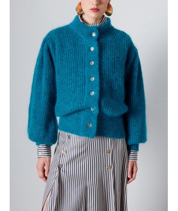 LEANDRA TEAL CARDIGAN le concept de la Pate a emporter 