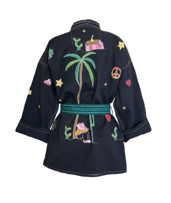 MEXICAIN NAVY KIMONO Amélioration de cerveau avec