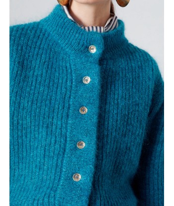 LEANDRA TEAL CARDIGAN le concept de la Pate a emporter 