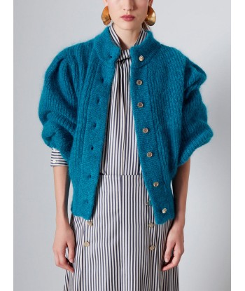 LEANDRA TEAL CARDIGAN le concept de la Pate a emporter 