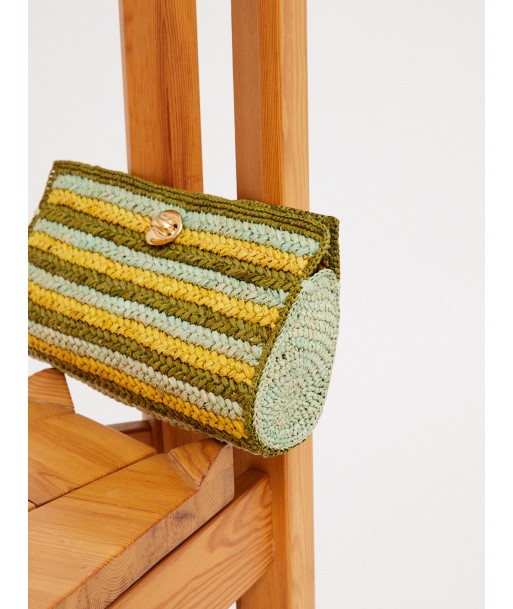 UPTOWN CLUTCH BAG RAFFIA PRAIRIE Toutes les collections ici