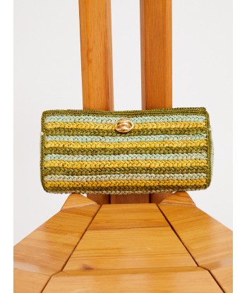 UPTOWN CLUTCH BAG RAFFIA PRAIRIE Toutes les collections ici