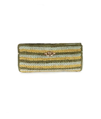 UPTOWN CLUTCH BAG RAFFIA PRAIRIE Toutes les collections ici