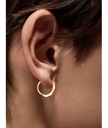 MEDIUM NUT EARRING YELLOW GOLD le concept de la Pate a emporter 