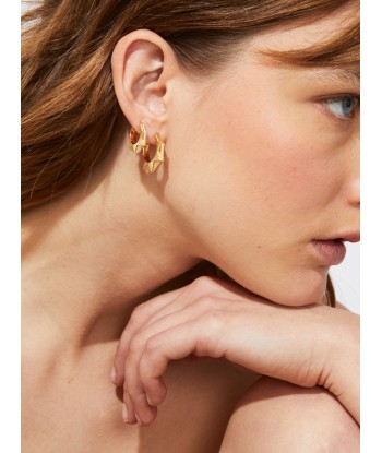 NYC SMALL YELLOW GOLD AND DIAMOND EARRING sélection de produits