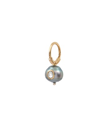 TAHITIAN PEARL AND DIAMOND EARRING acheter en ligne