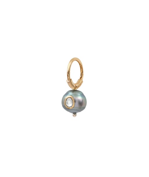 TAHITIAN PEARL AND DIAMOND EARRING acheter en ligne