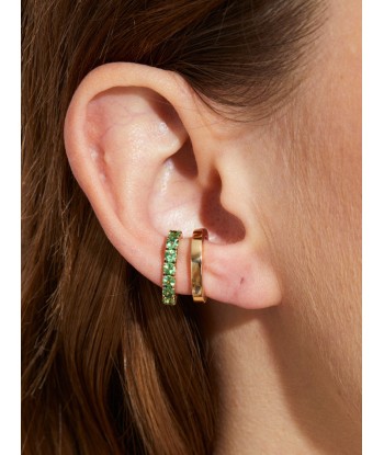 YELLOW GOLD AND TSAVORITES CUFF EARRING Venez acheter