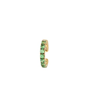 YELLOW GOLD AND TSAVORITES CUFF EARRING Venez acheter