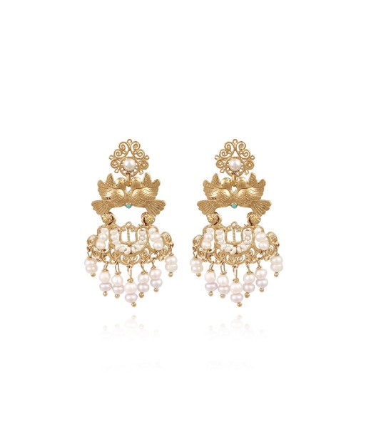 OAXACA TASSELS EARRINGS GOLD 2 - 3 jours ouvrés.