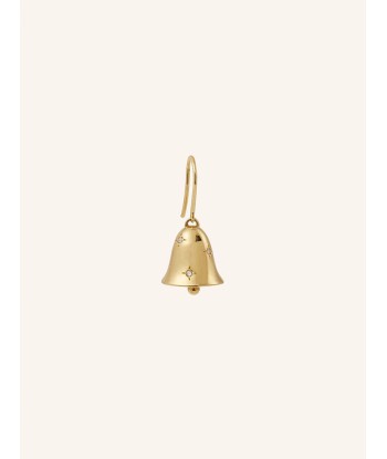 YELLOW GOLD BELL EARRING Profitez des Offres !