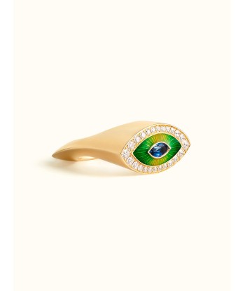 EVIL EYE METRIC GREEN RING prix