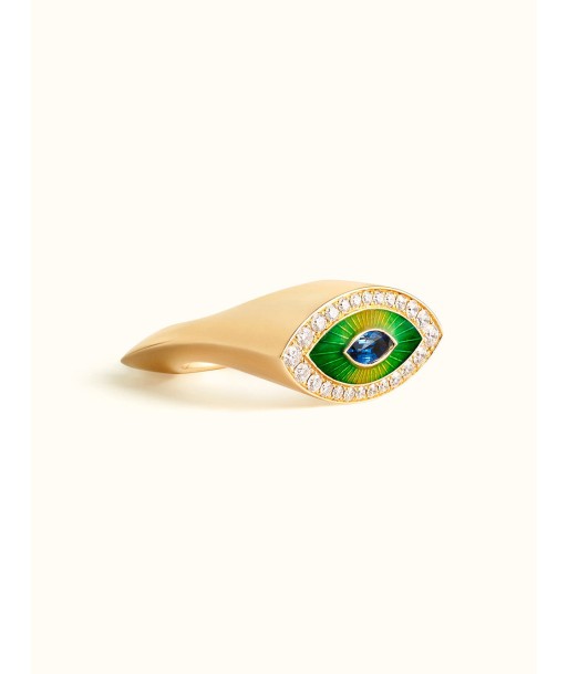 EVIL EYE METRIC GREEN RING prix