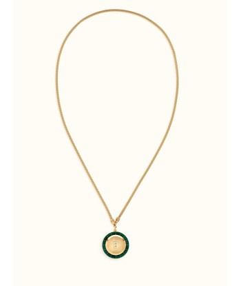 MAGIC 8 BALL GREEN NECKLACE Paris Déstockage Promo