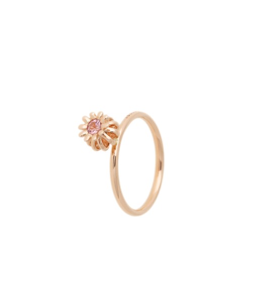 18K ROSE GOLD & TOURMALINE POPPY RING les ligaments