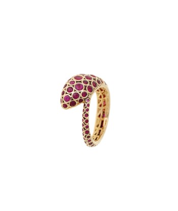 YELLOW GOLD AND RUBY BASILIK RING sélection de produits