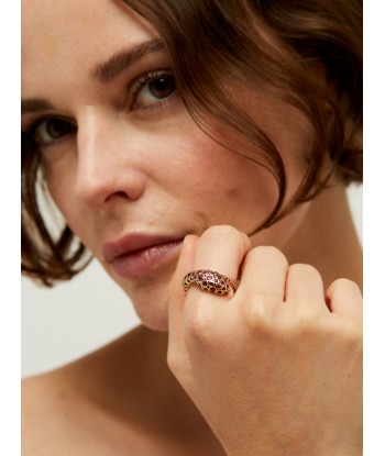 YELLOW GOLD AND RUBY BASILIK RING sélection de produits