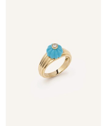 GELATO TURQUOISE AND DIAMOND RING Comparez plus de prix