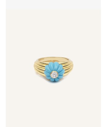 GELATO TURQUOISE AND DIAMOND RING Comparez plus de prix