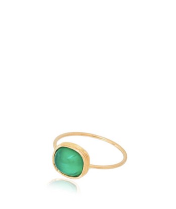 GOLD AND GREEN ONYX RING paiement sécurisé