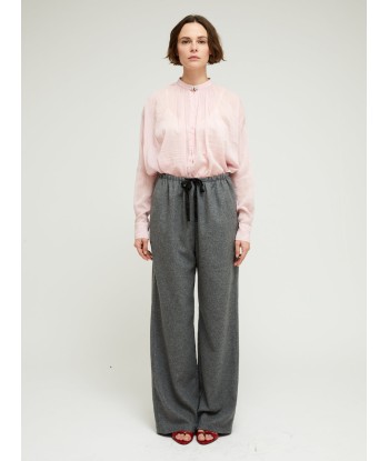 GRAY WOOL TROUSERS Dans la société mordern