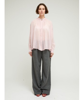 BOHEMIAN PINK VOILE SHIRT le des métaux précieux