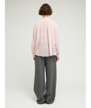 BOHEMIAN PINK VOILE SHIRT le des métaux précieux