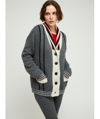 ACE OF CUP GREY CARDIGAN du meilleur 