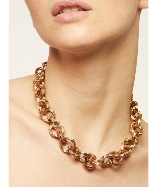 ARIANE GOLD MESH NECKLACE vous aussi creer 