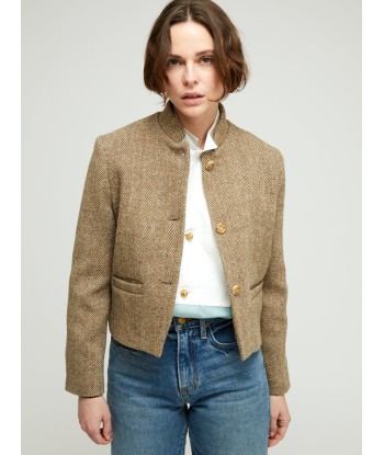 ANDREA HARRYS TWEED JACKET pas cher chine