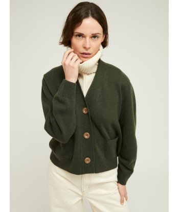 CARDIGAN LOU MILITARY GREEN prix