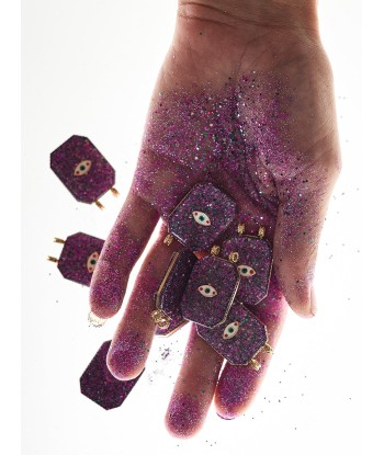 RAIZ'IN SCAPULAR 28MM PURPLE GLITTER pas cher chine