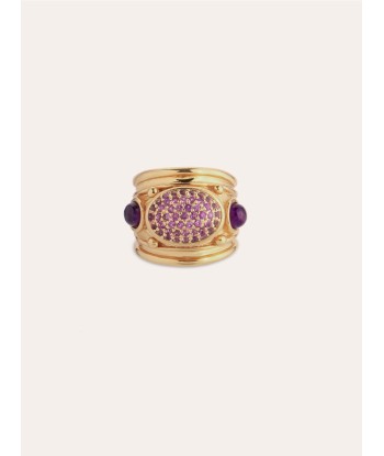 SIMONE AMETHYST RING une grave pollution 