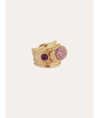 SIMONE AMETHYST RING une grave pollution 