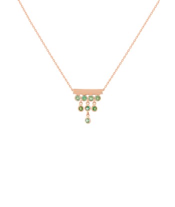 MULTI TOURMALINE DIAM NECKLACE vente chaude votre 