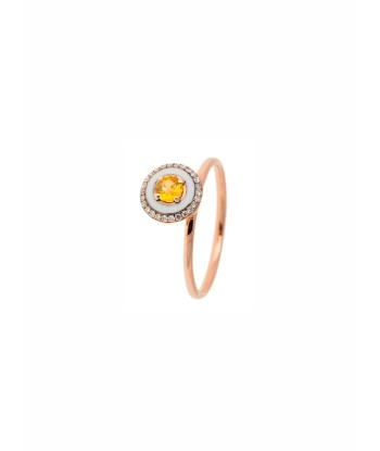 DIAMOND AND YELLOW SAPPHIRE RING votre